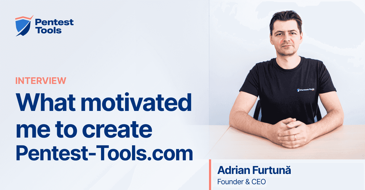 Read the article titled Behind the scenes – an interview with Adrian Furtuna, our founder and CEO